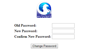 email designer miMails new password