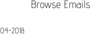 browse emails in miMails email designer