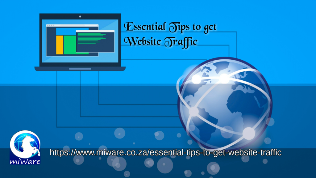 Tips to getting Website Traffic Image